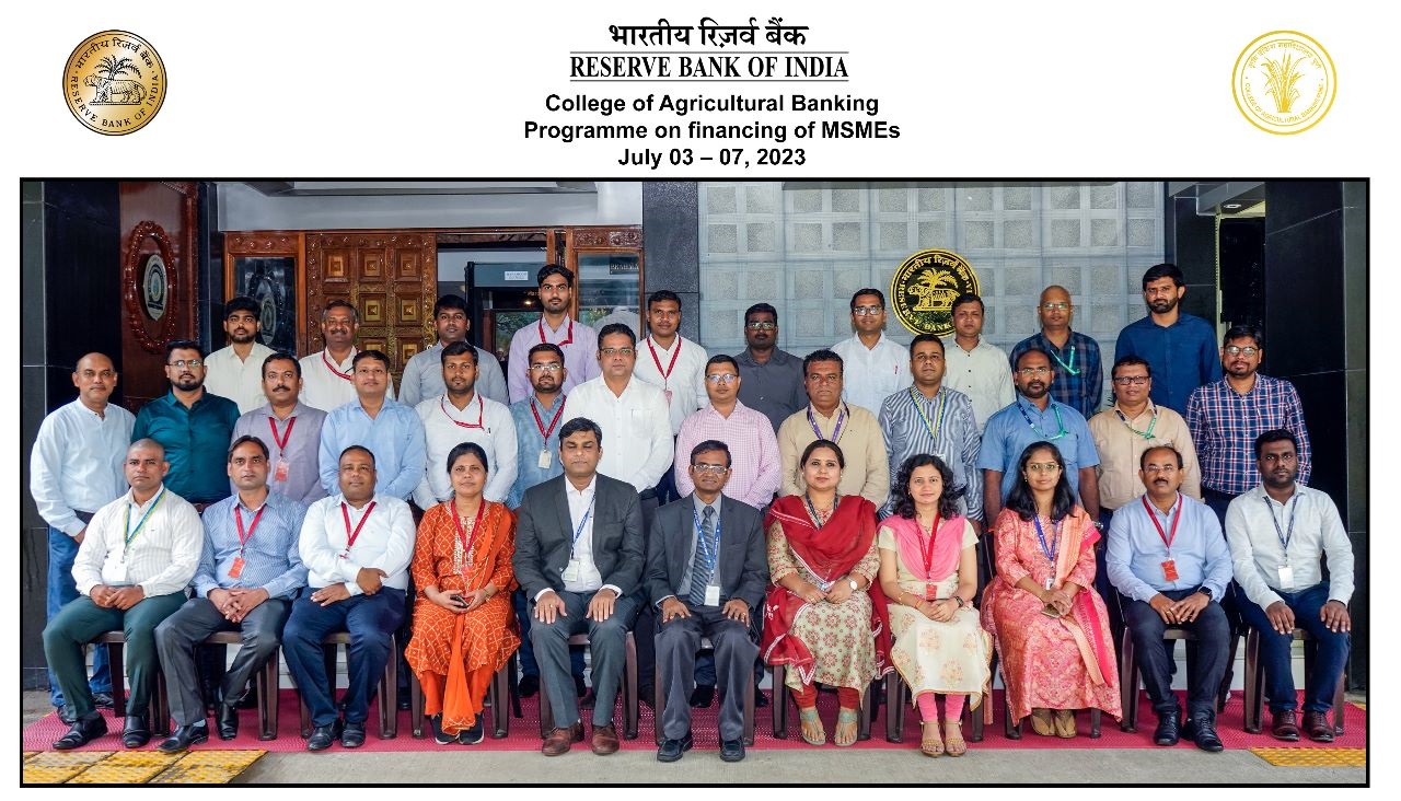 Programme on Financing MSMEs - July 03 to 04, 2023