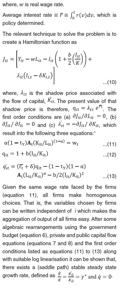 Approach 2: Endogenous Growth Model